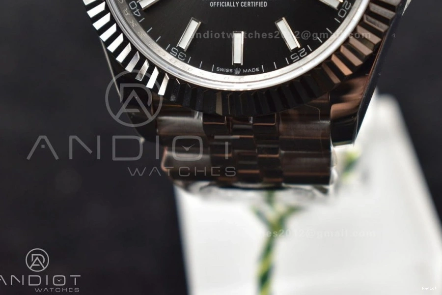 SA3235 Jubilee Best 41 1:1 Dial on DIWF DateJust Steel 904L Bracelet Grey 126334 Edition Stick 0110